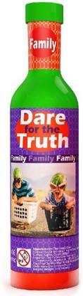 The Purple Cow Dare for Truth Family Spin The Bottle Game [CAT_5468] Party & Fun Board Game