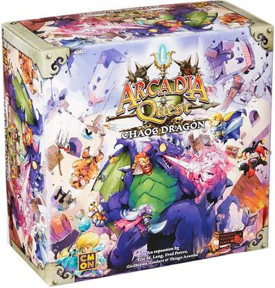 Cmon Arcadia Quest: Chaos Dragon Board Game [CAT_5468] Party & Fun Board Game