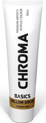 chroma Basics Yellow Orche Acrylic Paint 50ML