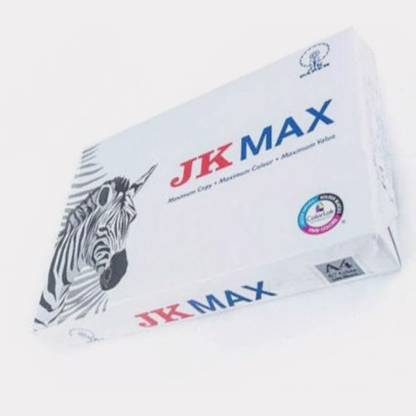 JK MAX MAX UNRULED A4 70 gsm, 75 gsm Copy Paper