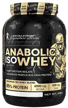 kEVIN lEVRONE Black Line Anabolic Iso Whey - Pure Whey Isolate Whey Protein