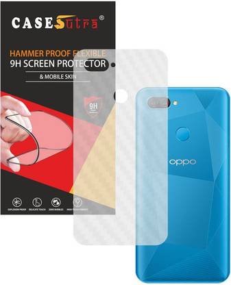 CASE SUTRA Back Screen Guard for Oppo A12