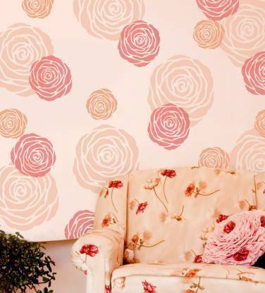 JP Rose Effect (501) JPA_029 WALL TEXTURE STENCIL Stencil