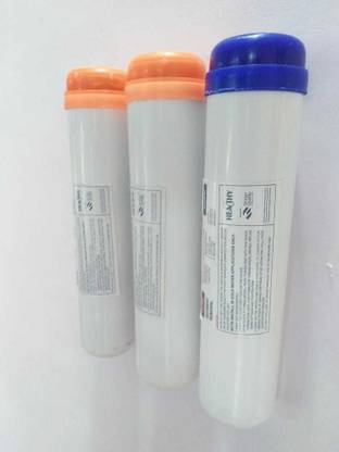 AQUA Inline Pre Carbon Filter + Post Carbon Filter + Sediment Filter + Pipe For Any Types Of RO/UV/UF Machine Solid Filter Cartridge