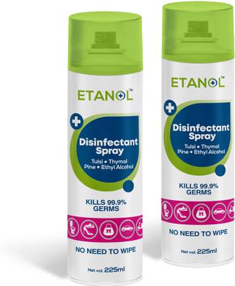 Etanol Disinfectant Spray with Tulsi Thymol Pine Ethyl Alcohol