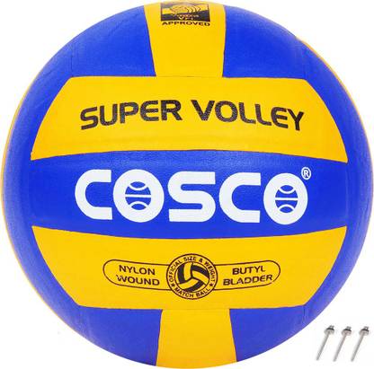 COSCO Super Volley With 3 Niddle Volleyball - Size: 4