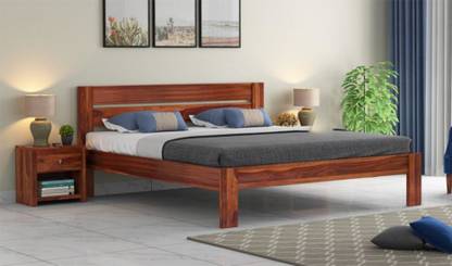 Modway Bed without storage Solid Wood King Bed
