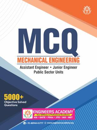5000+ MCQs Objective Practice Book for Mechanical Engineering: 7th Edition: All State: Assistant Engineer /Junior Engineer, SSC-JE, PSUs Exams: English Language  - Mechanical Engineering Practice Questions: 5000+ MCQ for A.En & J.En