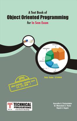 Object Oriented Programming for IN SEM EXAM for SPPU (SE - I - IT - 214444)