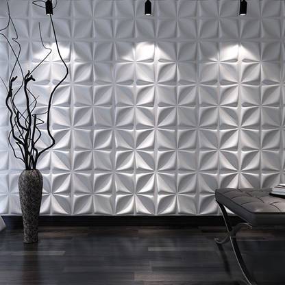 Skywall 3D uPVC Wall Panel Diamond 8 Drywall Panel