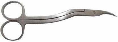 Forgesy Stainless Steel Suture Cutting Scissor (6 Inches) Strong Cut Scissors