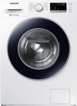 Samsung 7 kg 5 star inverter Fully Automatic Front Load Washing Machine with In-built Heater White