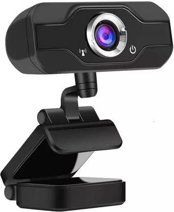 BabyTiger Compact HD WebCam with in-built Mic for Video Calling/Video Conferencing/Online Classes/Meetings 2 HD  Webcam with Built-In Microphone with Night Vision USB Connectivity