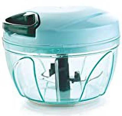 samarpan trading co samarpan handy chopper vegetable cutter with dori 3bleadscutter ( greeen) Vegetable Chopper
