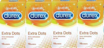 DUREX extra dots (extra stimulation for HER) Condom