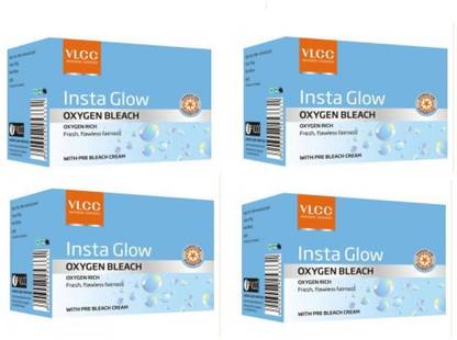 VLCC Insta Glow Oxygen Bleach (Pack of 4)