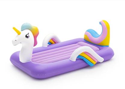 DIVI DIVINE Bestway Up, In & Over™ 77" x 41" x 33"/1.96m x 1.04m x 84cm DreamChaser Airbed - Unicorn Inflatable Bed