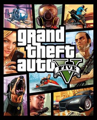 Grand Theft Auto V Pc game (No need to download online, no digital code , just install & play) Offline pc game (2020 Edition)