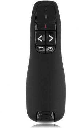 Pulse R400 2.4 GHz Wireless Laser Powerpoint Slide Remote Control Pointer Projector with USB Receiver Battery Indicator A Presenter