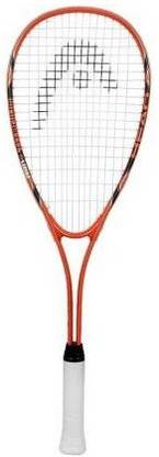 HEAD Nano Ti Tornado Squash Racquet Beginner Orange Strung Squash Racquet