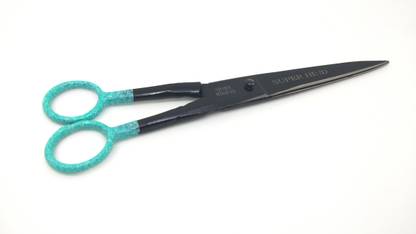 Super Hind Barber Hair Cutting Scissors (7 Inch) Best Quality Scissors (Black) Scissors