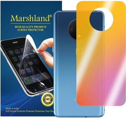 MARSHLAND Back Screen Guard for Oneplus 7T Mirror Effect