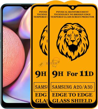 Xester Edge To Edge Tempered Glass for Samsung Galaxy M10S, Samsung Galaxy A30, Samsung Galaxy A20