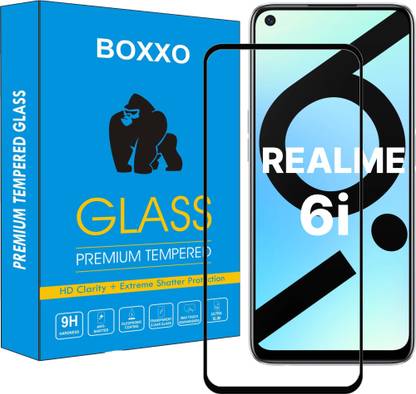 Boxxo Edge To Edge Tempered Glass for Realme Narzo 20 Pro, Realme 7i, Realme 6i, Realme 7, Realme 6