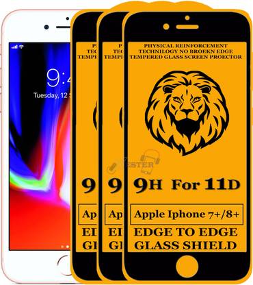 Xester Edge To Edge Tempered Glass for Apple iPhone 7 Plus