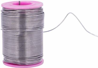 Gilhot Non Corrosive and Activated Flux Cored Solder Wire Grade 40-60, SWG-18, Net Weight 250Gms. 250 W Simple