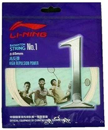 LI-NING No 1 Badminton String 0.65mm 0.65 Badminton String - 10 m