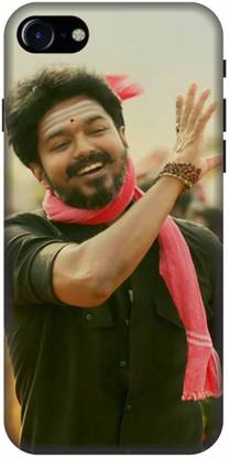 UMPRINT Back Cover for Apple Iphone 7 Vijay Tamil Actor Printed Back Cover