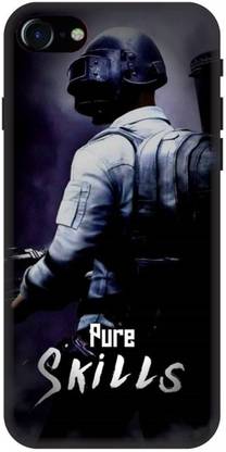 PRINTVEESTA Back Cover for Apple Iphone 7 PUBG, pubg man, pubg mobile, game Printed Back Cover