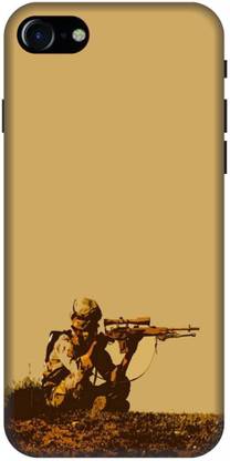 UMPRINT Back Cover for Apple Iphone 7 Army IndianArmy Military Printed Back Cover