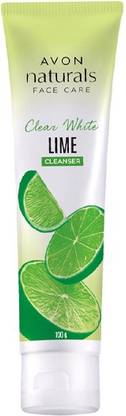 AVON Natural Brightening Lime Cleanser Face Wash