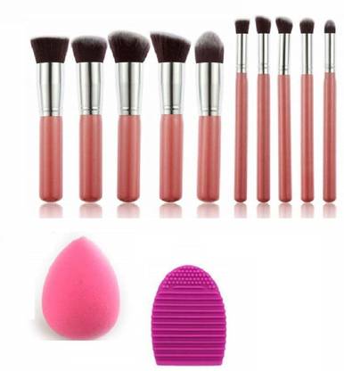 DUcare Makeup Brushes Kit with Blender Sponge and Brush Egg