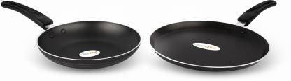 Greenchef Duo Pack ( Black ) Non-Stick Coated Cookware Set