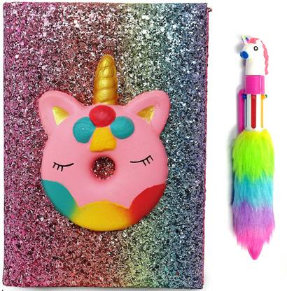 Prezzie Villa Squishy Round Unicorn with 1 6in1 Pen Pen Gift Set