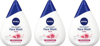 NIVEA Sensitive Skin  100ml*3Pcs WR1289 Face Wash
