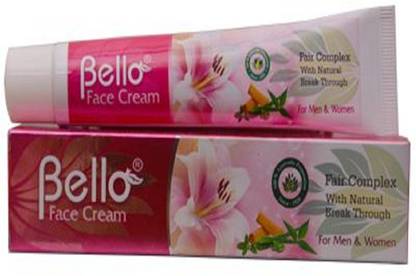Bello Oil Control Shrink Pores Whitening Face Cream(Pack 4)