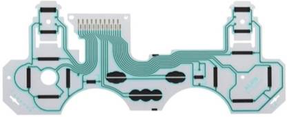 TCOS Tech Replacement Board Button Ribbon Cable Conductive Film Sheet for PS3 Wireless Controller - SA1Q194A/SA1Q195A  Gaming Accessory Kit