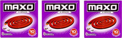 मैक्सो A-Grade Coil 10 hours protection 42 मॉस्क्वीटो कॉइल
