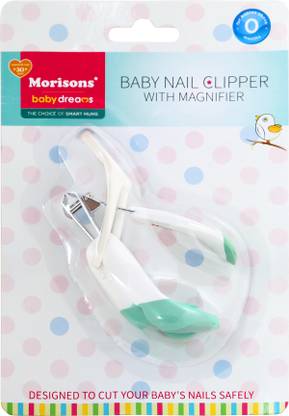 Morisons Baby Dreams Baby Nail Clipper With Magnifier - Green
