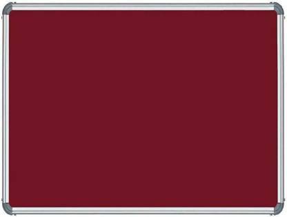 flying gurnard FG maroon notice board with other side marker white board 1.5*2 Notice Board