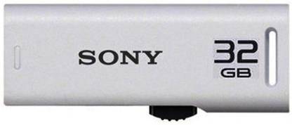 SONY USM32GR/WZm 32 GB Pen Drive Compatible with Laptop, Audio Player, Gaming Console, Tablet, Desktop Computer, Mobile, Television, Netbook, Tablet USB 2.0 Rubber Case