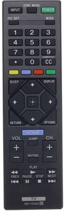 Povami LCD/LED Remotes LED/LCD TV Remote Compatible for  LED/LCD TV Sony Remote Controller