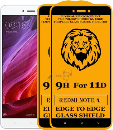 Xester Tempered Glass Guard for Mi Redmi Note 4