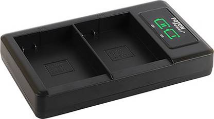 FOTON POWER EL-E14 EN-EL14a LCD Dual USB Digital Battery Charger D3100 D3200 D3300 P7100 P7200 P7800 D and P Series  Camera Battery Charger