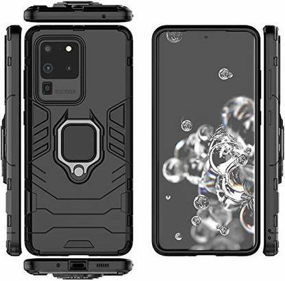 Dream2Cool Bumper Case for Samsung Galaxy S20 Utra Ring Holder With D5 Kickstand Back Cover