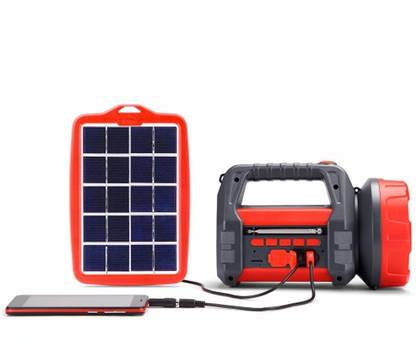 d.light T200R Solar Torch 8 hrs Torch Emergency Light